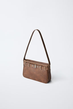BUCKLE SHOULDER BAG