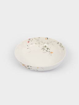 Сервиз обеденный, 6 перс, 19 пр, фарфор N, белый, Цветы и листья, Primrose - Anna lafarg фото 6