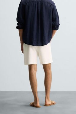 TEXTURE JOGGER BERMUDA SHORTS - Zara фото 13