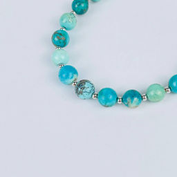 Браслет регулируемый из Бирюзы - Радуга самоцветов фото 3