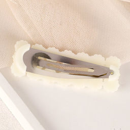 Заколка-зажим для волос Тик-Так Цветы / NL-23 /жемчуг - Галеонтрейд фото 2