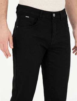 Siyah Straight Fit Jean Pantolon - Pierre cardin фото 5