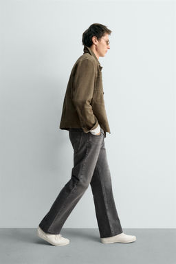 JEANS STRAIGHT BOOTCUT FIT LIMITED EDITION / Gris - Zara фото 4