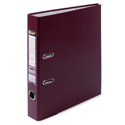 Expert Complete Регистратор PVC, мет.уг. 50 мм 10 шт. Premier A4 арочный механ. лён бордовый EC1022165