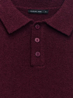 Джемпер из хлопка с отложным воротником / Zarina фото 11