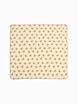 Плед «Этель. Медвежонок», 100×100 см, муслин двухслойный