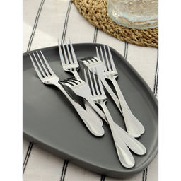 Цена за 6 шт. Вилка столовая Доляна София, длина 18.8 см, толщина 2 мм, нержавеющая сталь  фото 6