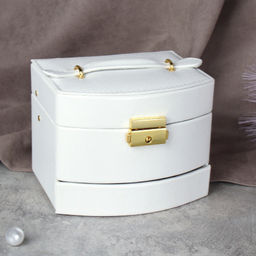 Шкатулка для украшений 16х13х12 см / JH051 /уп 48/ - Галеонтрейд фото 2