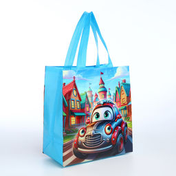 Цена за 2 шт. Сумка детская без застёжки, цвет голубой