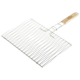 Решётка-гриль для рыбы Maclay, двойная, нержавеющая сталь, 33.8х25 см  фото 4