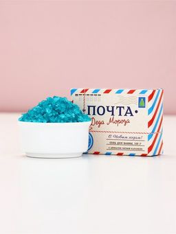 Цена за 2 шт. Соль для ванны, аромат: мятная карамель, 100 г, Чистое счастье
