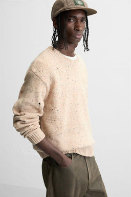 RIPPED EFFECT BUTTONED SWEATER - Zara фото 5