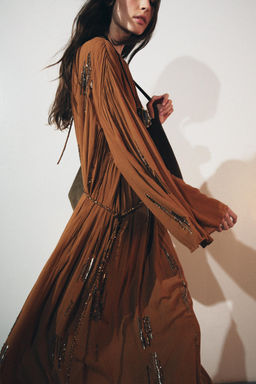 BEADED DRESS ZW COLLECTION - Zara фото 5