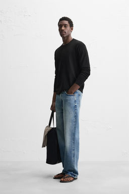 TEXTURED REGULAR FIT SWEATER - Zara фото 4