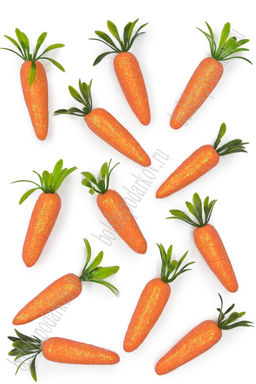 Пасхальный декор Морковка 5 см (12 шт) SF-7199, №2