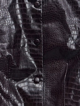 Приталенный жакет из искусственной кожи / Zarina