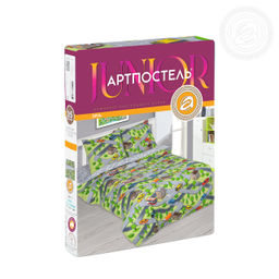 Автодром 1,5 сп./Пододеяльник: 1 шт. - 215*143; Простыня: 1 шт. - 214*150; Наволочка: 2 шт. - 70*70; Бязь детская - Артпостель фото 6