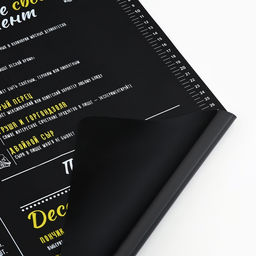 Силиконовой коврик для выпечки «Меню», 50×70 см