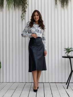 юбка из экокожи 859-0216 - Трика фото 3