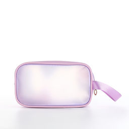Косметичка на молнии для бассейна, с ручкой, с принтом Силуэт, сиреневая - Simaland фото 2