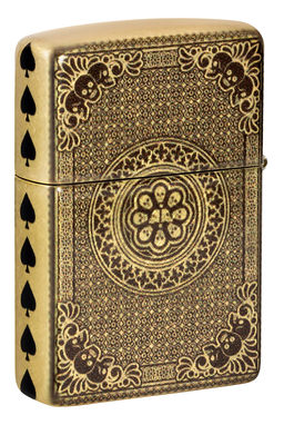 Зажигалка ZIPPO Туз черепов | Ace of Skulls 46388  фото 6