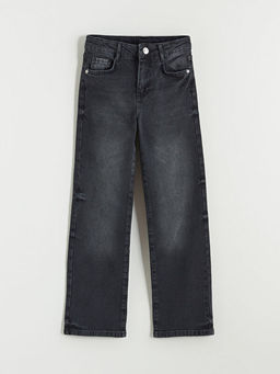 Regular Fit K?z ?ocuk Jean Pantolon