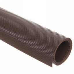 Цена за 3 шт. Коврик для кухонных ящиков в рулоне 45*90см "Бусинка" шоколадный