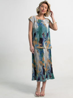 Костюм с юбкой Вайнона (зеленый) К15119-10М - Lt collection фото 9