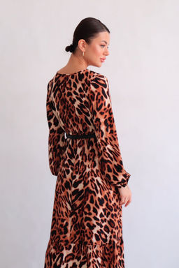 Martichelli Платье с анималистичным принтом  фото 15