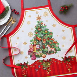 Фартук Этель Новогодняя сказка, 65?60 см, 100 % хлопок, саржа, 190 г/м?