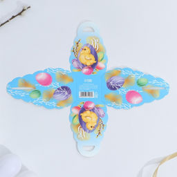 Цена за 10 шт. Коробка для яйца «Цыпа» на пасху