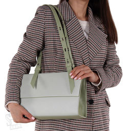 Сумка женская кожаная 3281VG l.green Vitelli Grassi/30  фото 2