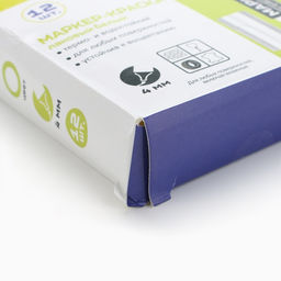 Цена за 12 шт. Маркер-краска, лаковый, наконечник пулевидный, 4 мм, белый, PRO Выбор