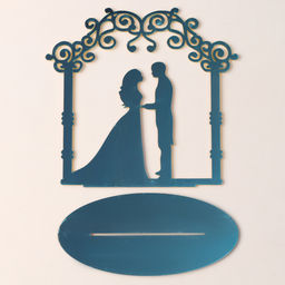 Топпер Свадебная церемония, цвет золото - Страна карнавалия фото 4