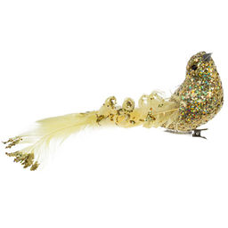 Изделие декоративное "Птичка", L15 W4 H5 см, 2в.