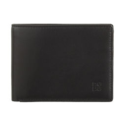 Итальянский кожаный кошелёк DuDu серии Caprera | черный - Dudubags фото 3