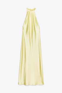 HALTER MIDI DRESS