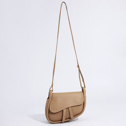 Сумка из искусственной кожи, 20х16х8.5 см, бежевый цвет - Nazamok фото 5