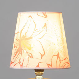 Абажур для светильника универсальный BayerLux Крупные цветы, Е14, 14?14?13 см  фото 5