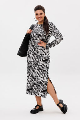 Платье ANELLI 1498 зебра классик