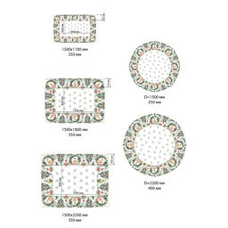 Скатерть новогодняя Этель Christmas bells, 150?1102 см с ГМВО, 100% хлопок, саржа 190 г/м?