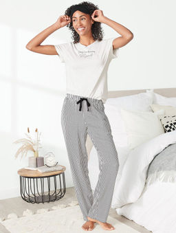 Женская пижама с маской для сна ESMARA  фото 3