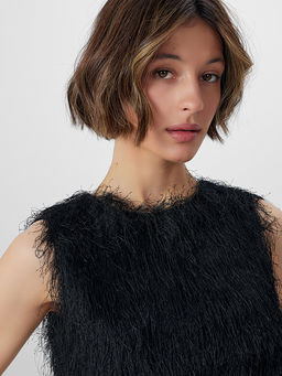 Блузка Mark Formelle x Ольга Бузова черная фото 4