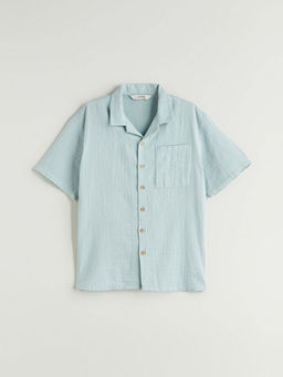 Basic K?sa Kollu Erkek ?ocuk G?mlek