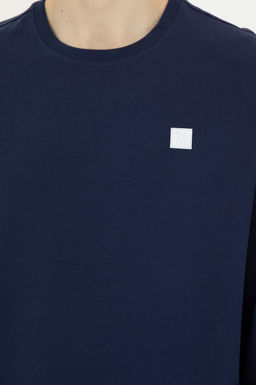 Erkek Lacivert Sweatshirt