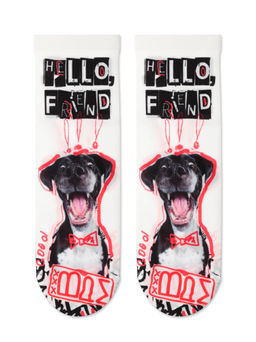 Цена за 2 пары. Носки Классические CONTE Носки с принтом FANTASY 70 mix - Conte elegant фото 45