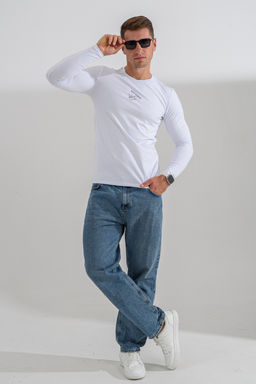 8562 футболка с дл.рукавом унисекс