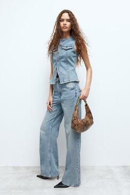 Wide High Jeans - H&m фото 18