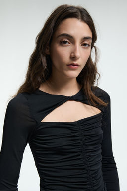 Top cut-out de punto - H&m фото 2