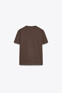 BASIC COTTON T-SHIRT - Zara фото 21